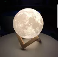 3D Lampička Mesiac Moon Light