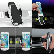 Univerzálny držiak na mobil do auta s funkciou bezdrôtového nabíjania