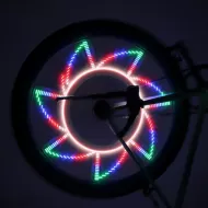 LED svetlo do výpletu kolesa