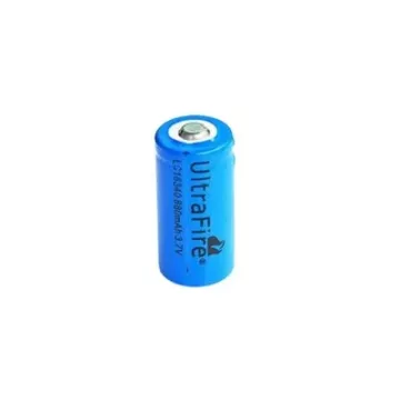 Batéria W 16340 (1400mAh, 3,7V, Li-ion) - 1 kus